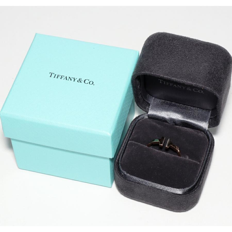 ティファニー 指輪 K18PG Tワイヤーリング : たかみ質店 Yahoo!店