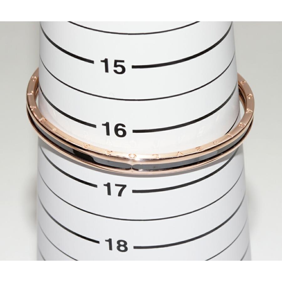 BVLGARI ブルガリ バングル K18PG SS(ステンレス) B.zero1 ビー