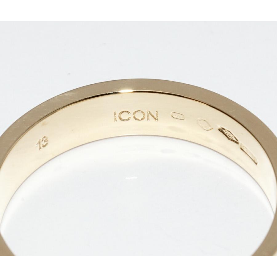 Gucci アイコン 18K ダイヤ リング 8号 美品 国内発送☆GUCCI】ダイヤモンド付き 18K ハート リング (GUCCI/指輪