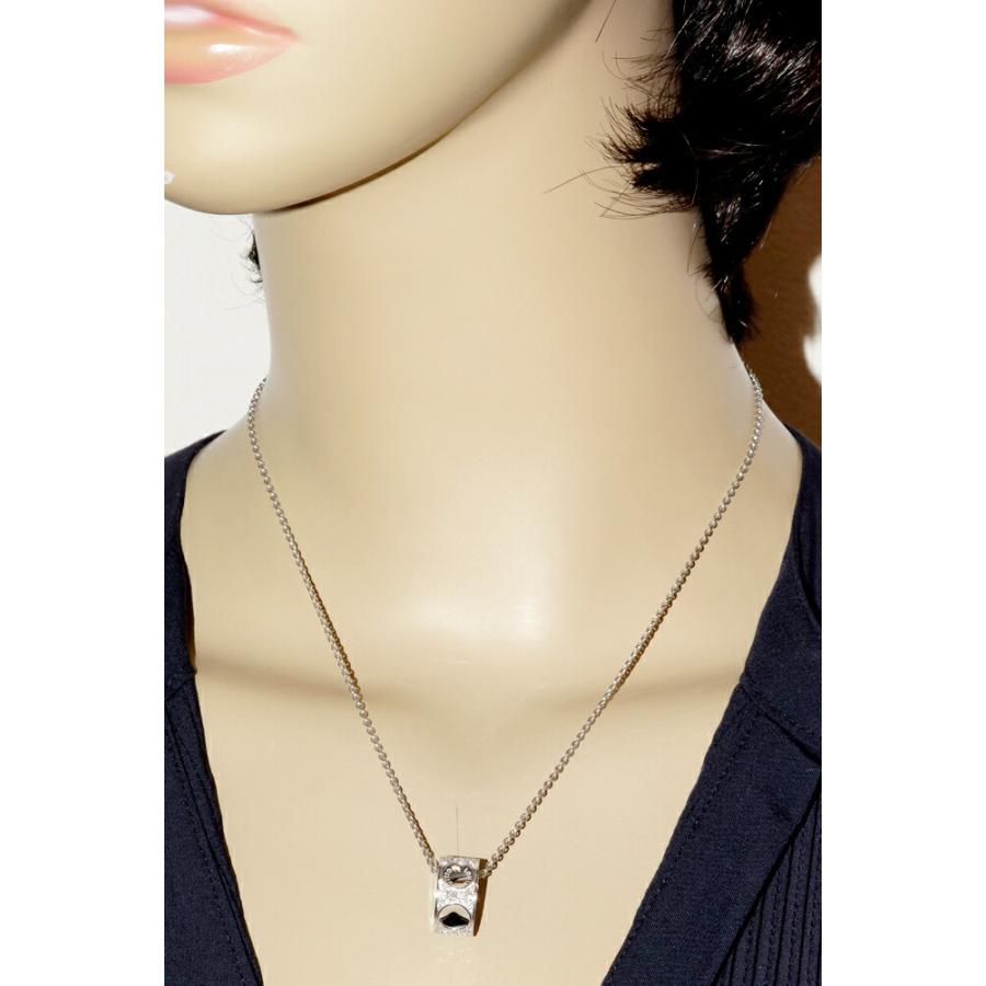 LOUIS VUITTON ルイヴィトン ペンダントネックレス K18WG パヴェ LOUIS VUITTON ルイヴィトン ペンダントネックレス K18WG パヴェ