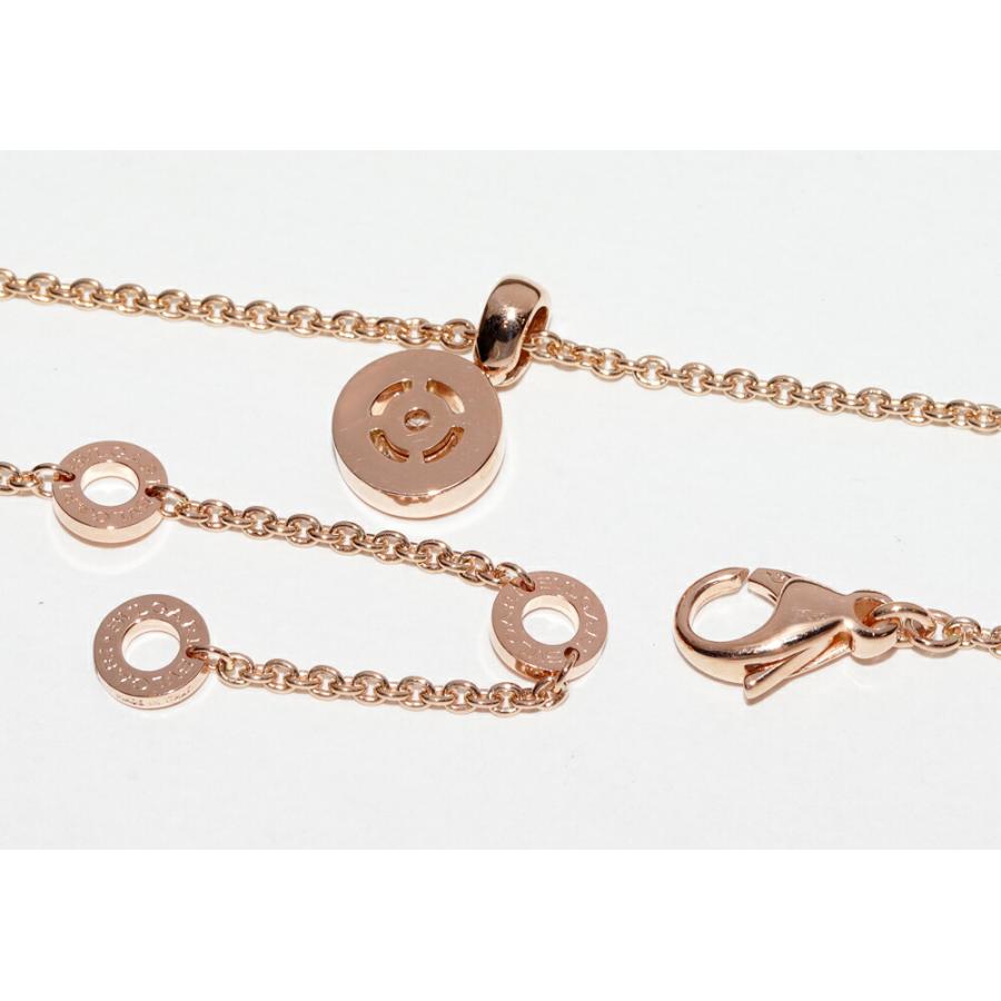 BVLGARI（ブルガリ） ペンダントネックレス K18PG ダイヤ1P(約0.20ct