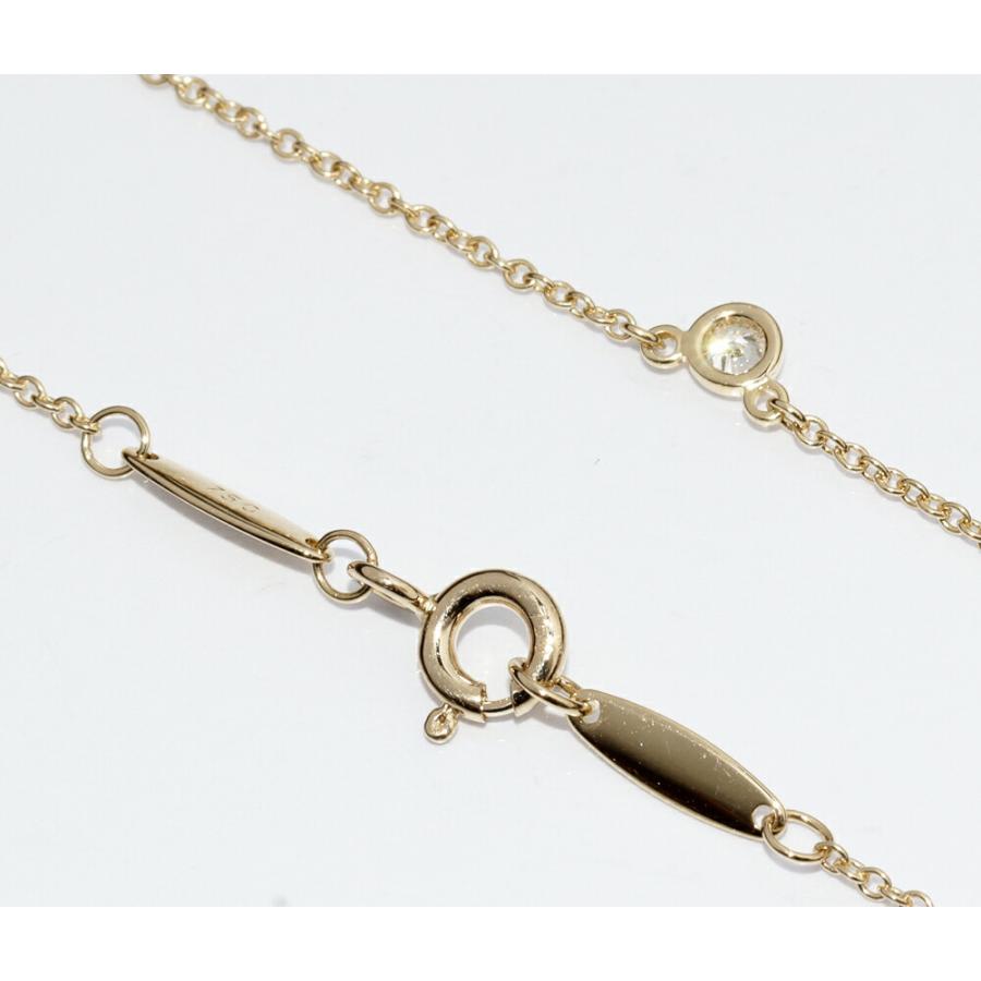 ティファニー K18YG ダイヤ1P(0.05ct) エルサペレッティ バイザヤード 
