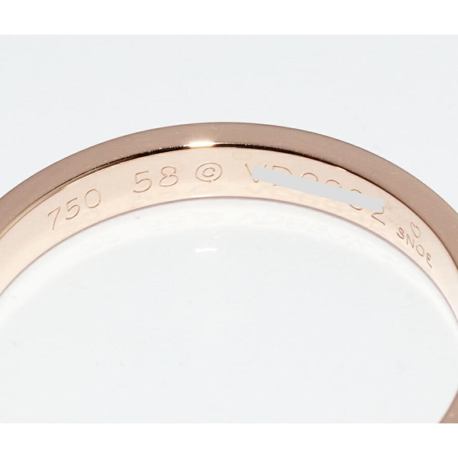Cartier（カルティエ） K18PG Cドゥカルティエリング エングレーブ