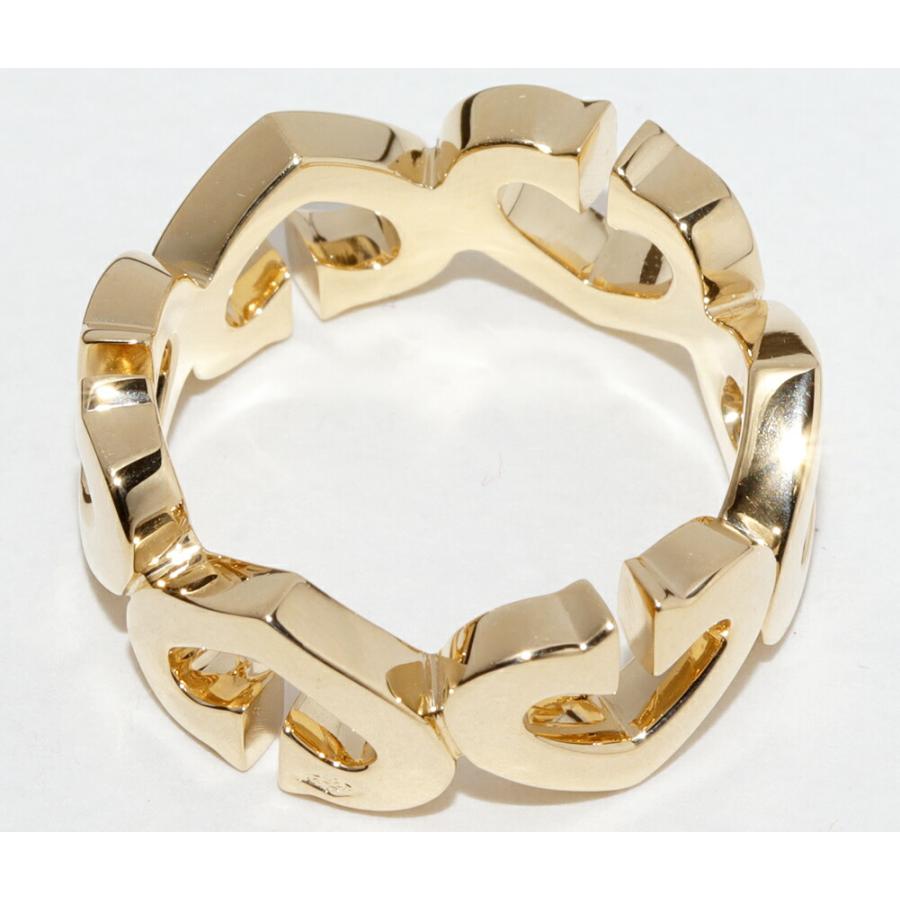 Cartier（カルティエ） 指輪 K18YG ダイヤ17P Cハートリング B40417