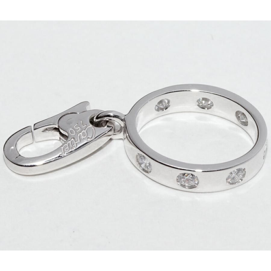 Cartier（カルティエ） ペンダントトップ K18WG ダイヤ7P ベビーラブ