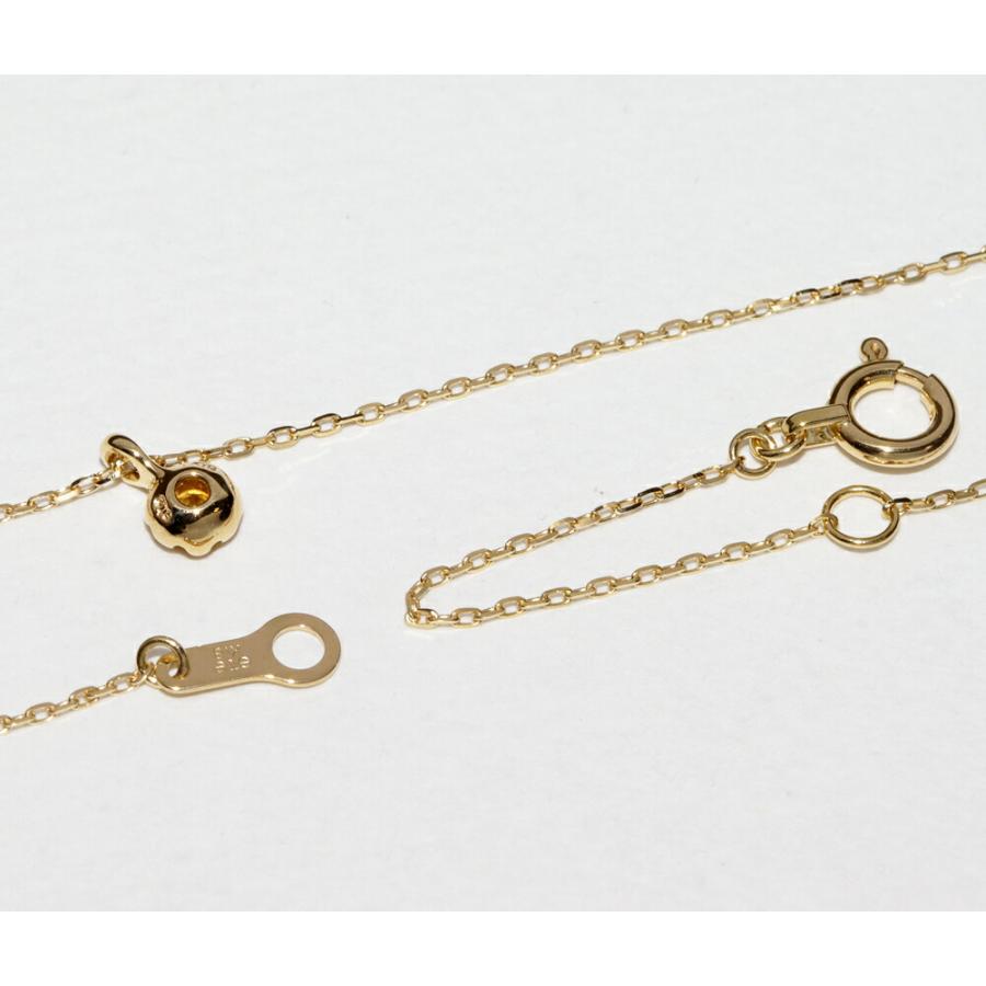 ete（エテ） ペンダントネックレス K18YG シトリン : たかみ質店 Yahoo