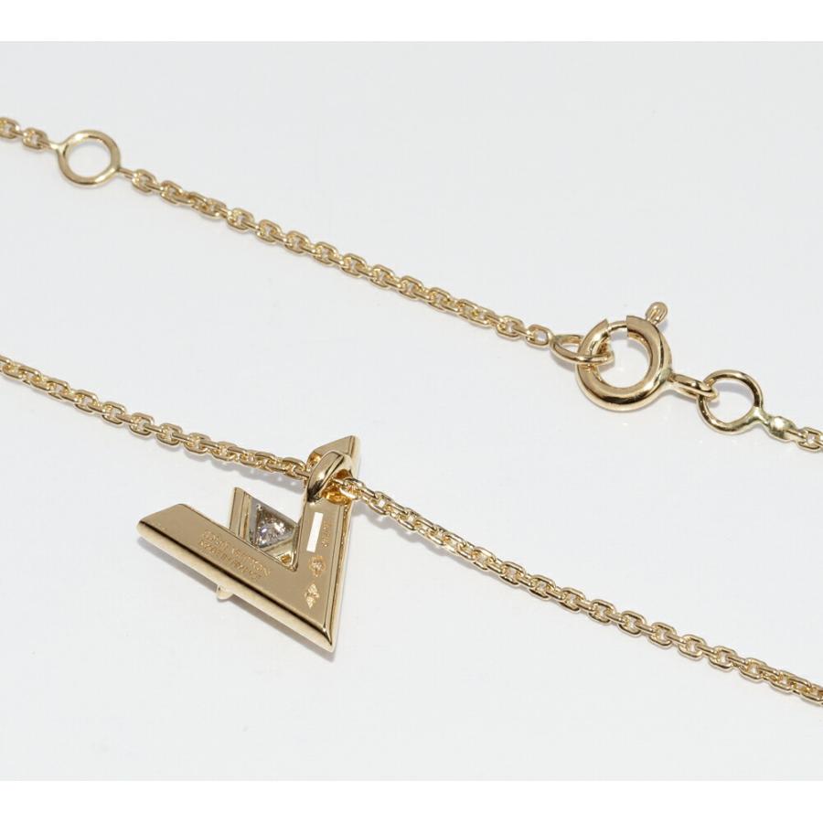 LOUIS VUITTON（ルイ・ヴィトン） ペンダントネックレス K18YG ダイヤ