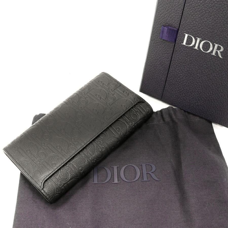 DIOR 長財布 フラップウォレット ロゴ Christian Dior（クリスチャン・ディオール） ファスナー長財布(小銭