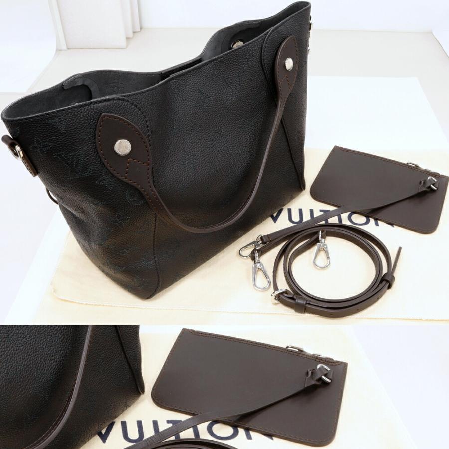 LOUIS VUITTON（ルイ・ヴィトン） ハンドバッグ マヒナ ブラックx