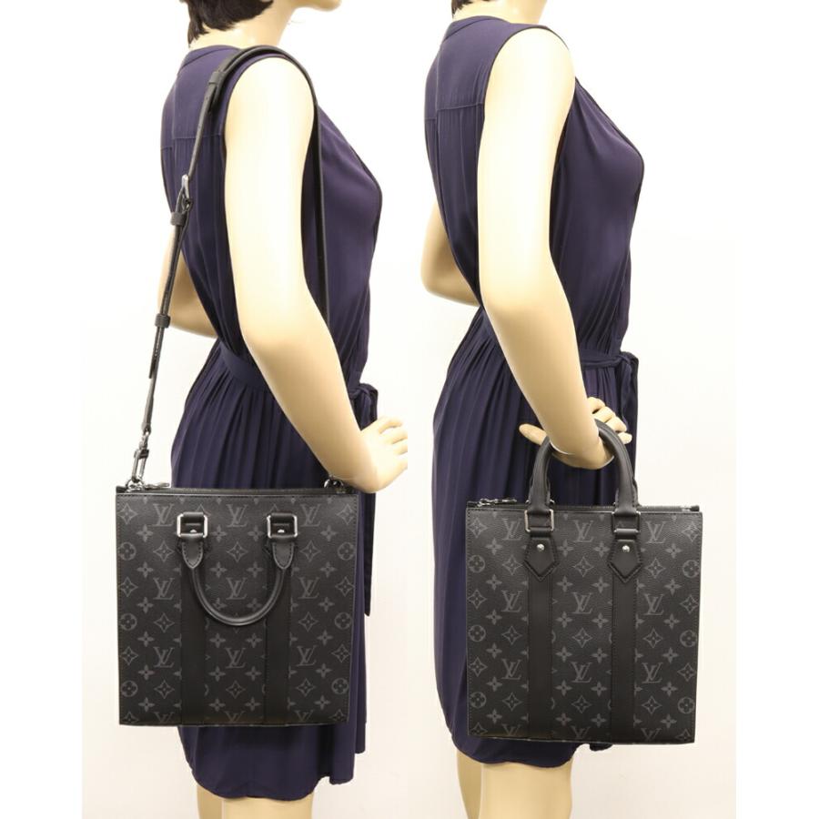 超極美品　ルイヴィトン　モノグラム　エクリプス　サックプラ　クロス　ハンドバッグ LOUIS VUITTON（ルイ・ヴィトン） ハンドトートバッグ モノグラム