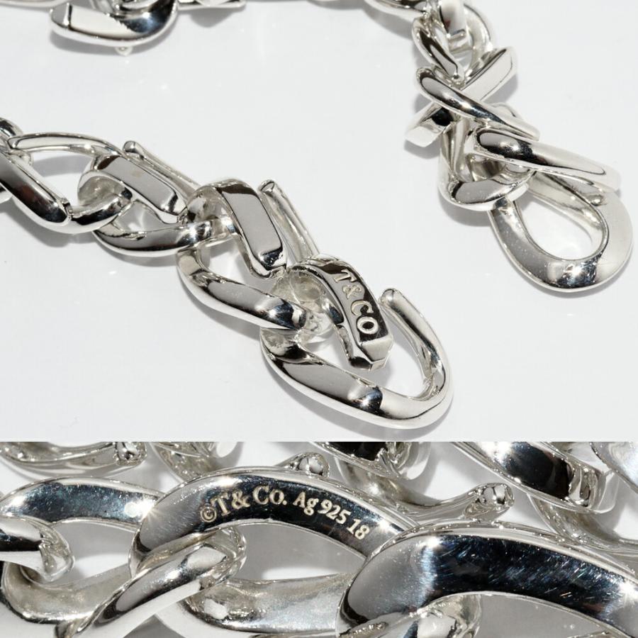 ティファニー ブレスレット SV フォージ ミディアムリンク エクストラ