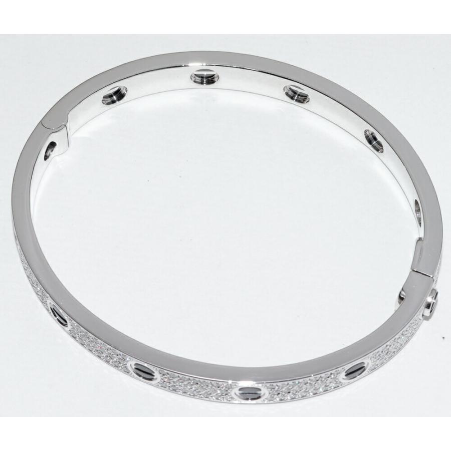 Cartier カルティエ ブレスレット K18WG ブラックセラミック