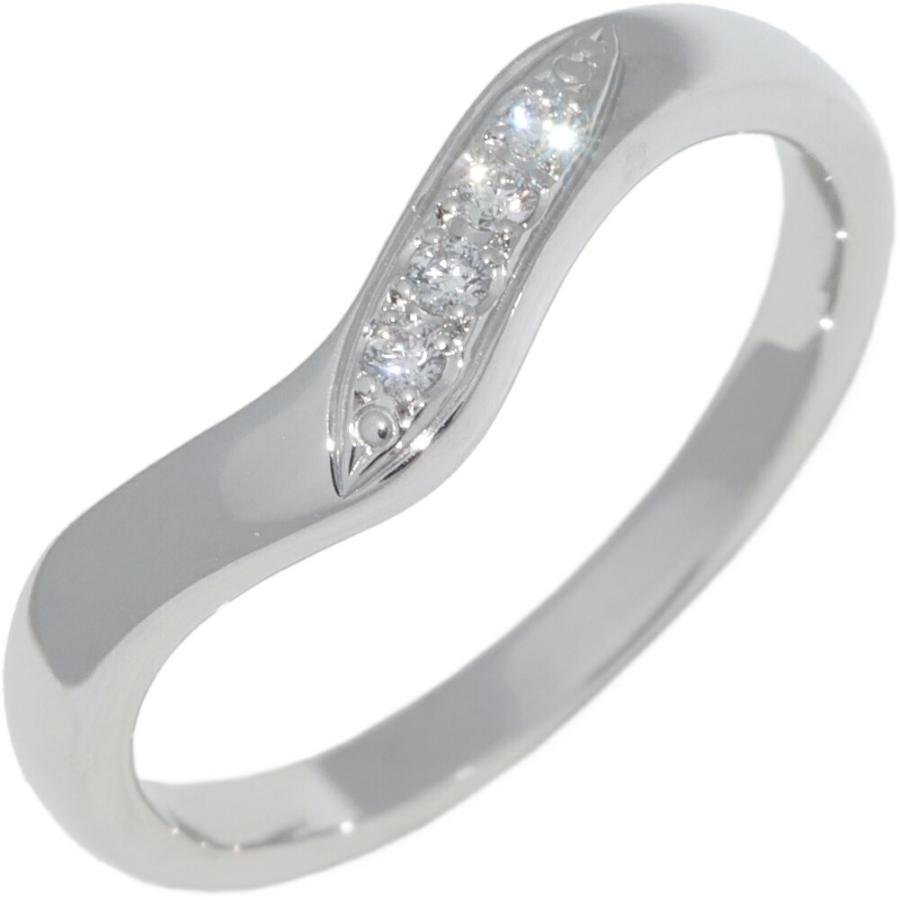 ★MIKIMOTO★ マリッジリング ダイヤモンド Pt950 MIKIMOTO ミキモト 指輪 Pt950 ダイヤ0.03ct ブライダルリング