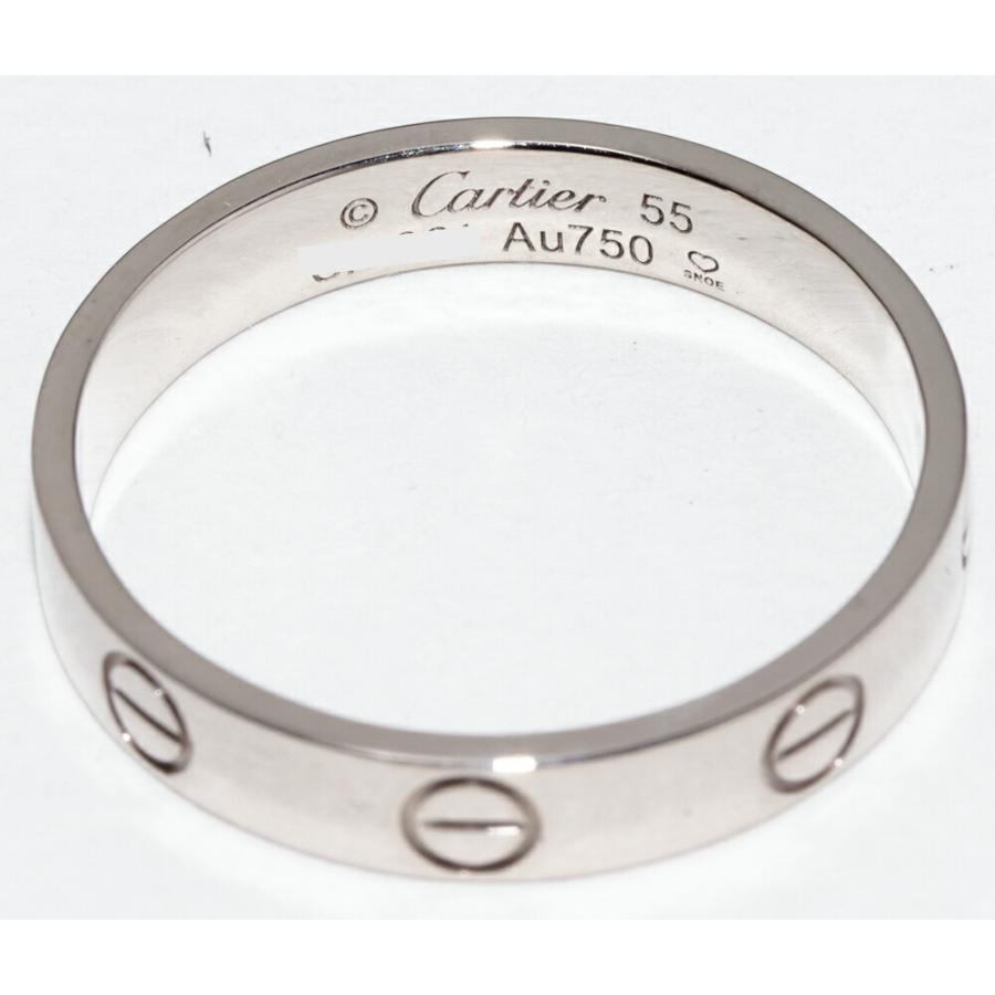 Cartier（カルティエ） 指輪 K18WG ラブリング スモールモデル