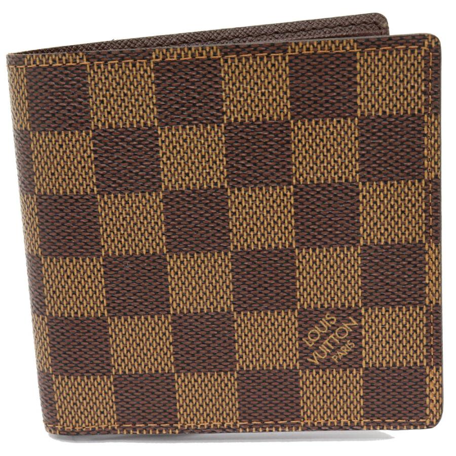 LOUIS VUITTON（ルイ・ヴィトン） 二つ折り財布(小銭入れあり) ダミエ