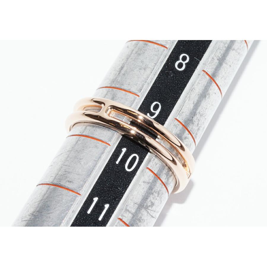 HERMES（エルメス） 指輪 K18PG アリアンヌ ウェディングリング