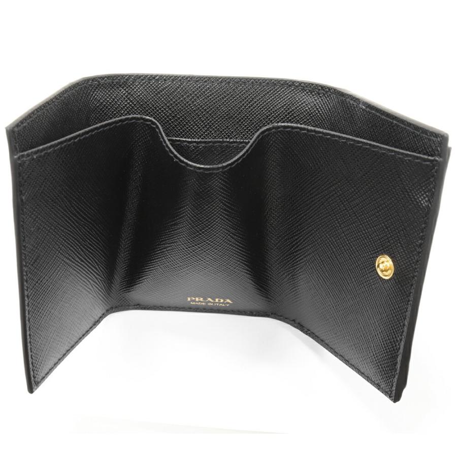 PRADA（プラダ） 三つ折り財布(小銭入れあり) サフィアーノ