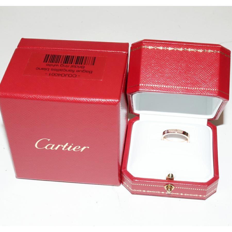 Cartier（カルティエ） 指輪 K18PG ダイヤ1P(0.03ct) Cドゥカルティエ 