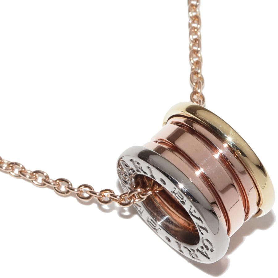 BVLGARI（ブルガリ） ペンダントネックレス K18YG K18WG K18PG B.zero1