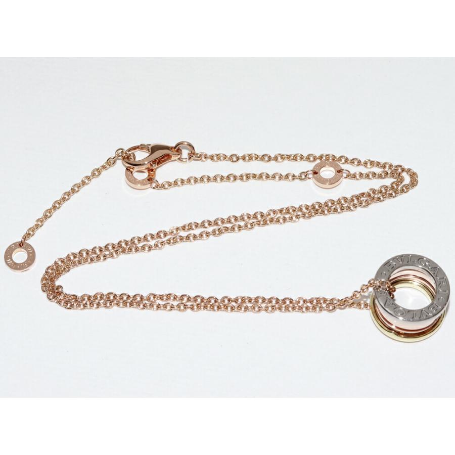 BVLGARI（ブルガリ） ペンダントネックレス K18YG K18WG K18PG B.zero1