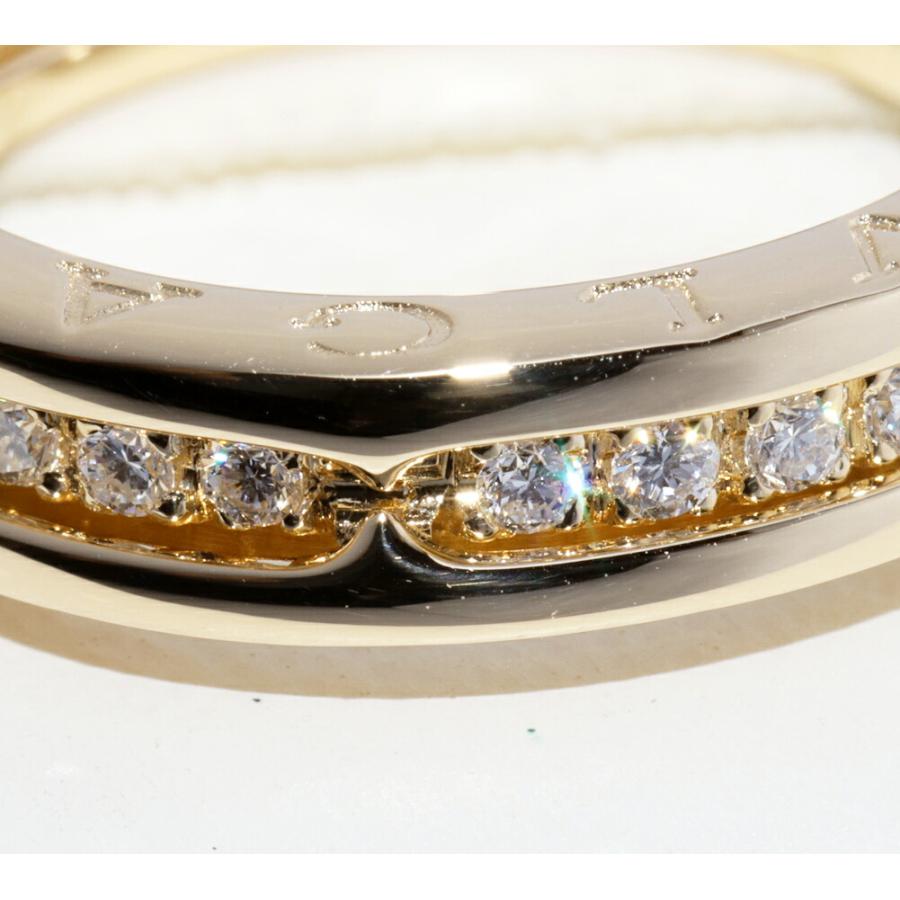 BVLGARI（ブルガリ） K18YG ダイヤ0.48ct B.zero1 ビーゼロワンリング