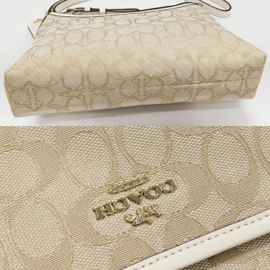 COACH（コーチ） アウトラインシグネチャー キャンバス カーフ 