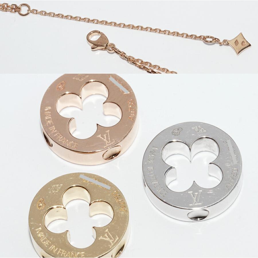 LOUIS VUITTON（ルイ・ヴィトン） ペンダントネックレス K18YG K18WG