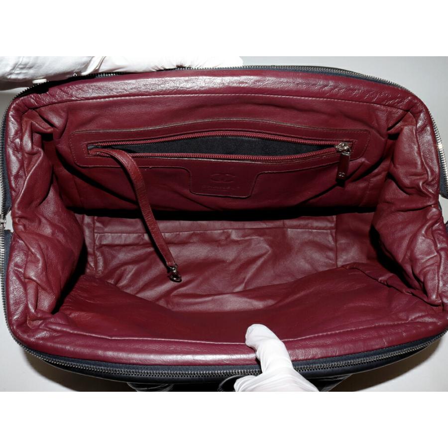 CHANEL（シャネル） ハンドトートバッグ コココクーン ボストン レザー