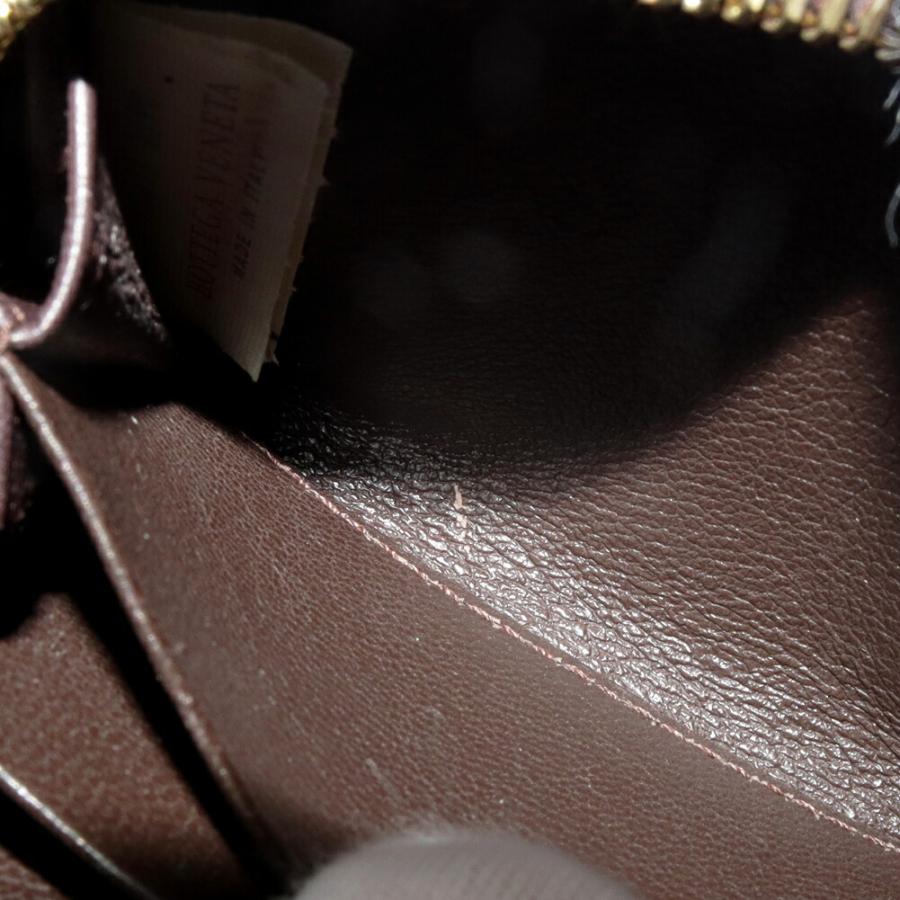 ボッテガヴェネタ コインケース イントレチャート ラムスキン ダークブラウン 114075 V0013 2040