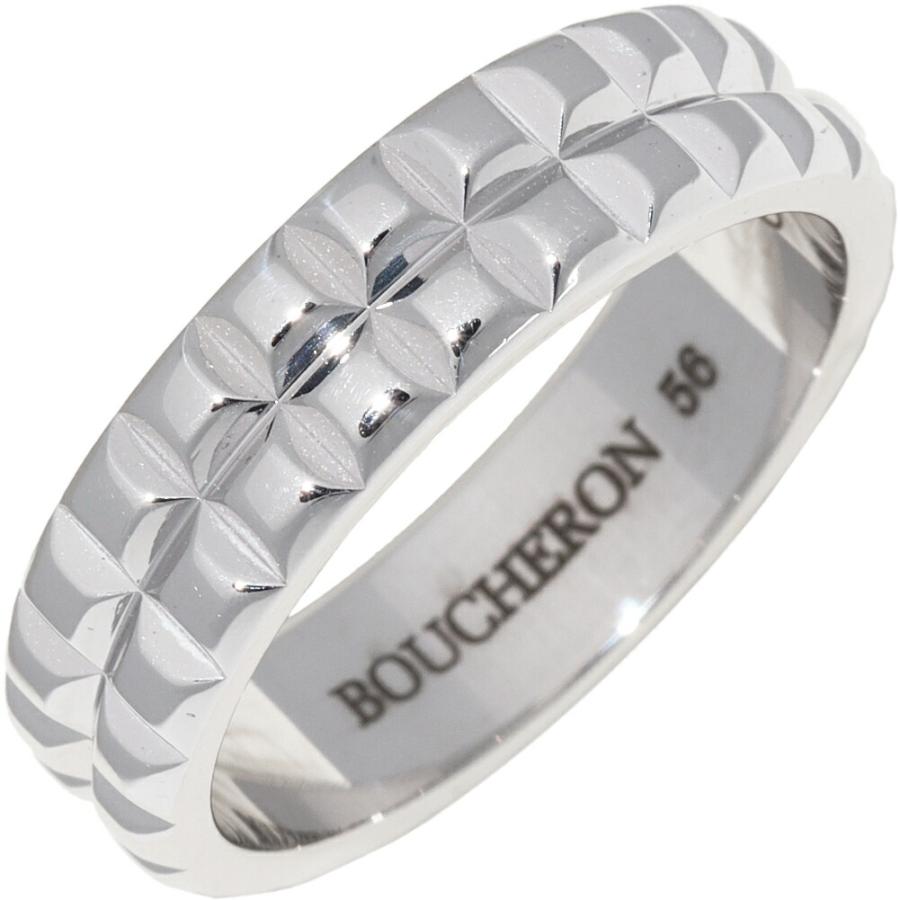 ブシュロン 指輪 K18WG キャトル クルドパリリング ポワント ド  