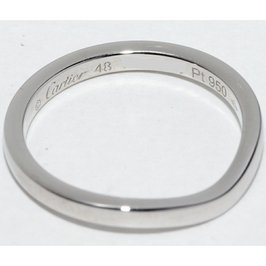 【まろん】Cartier リング 指輪 バレリーナ Pt950 付属品有 CARTIER カルティエ バレリーナ ダイヤモンド #50 リング・指輪