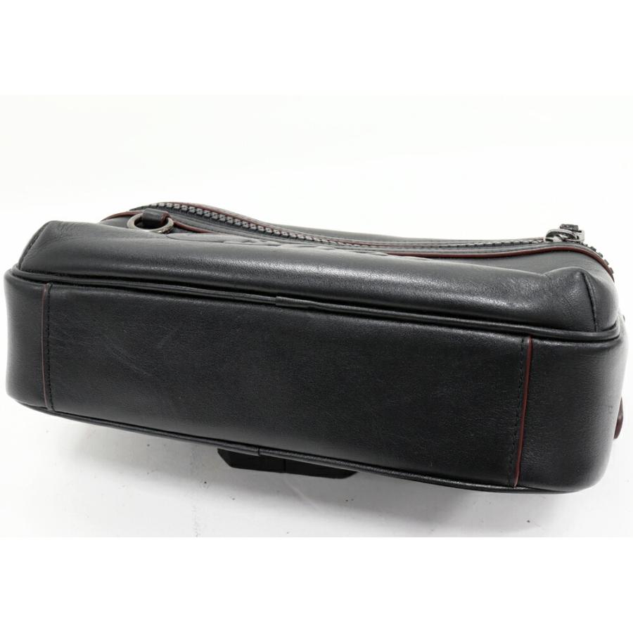 COACH（コーチ） セカンドバッグ カーフ 黒 アウトレット品 F76861