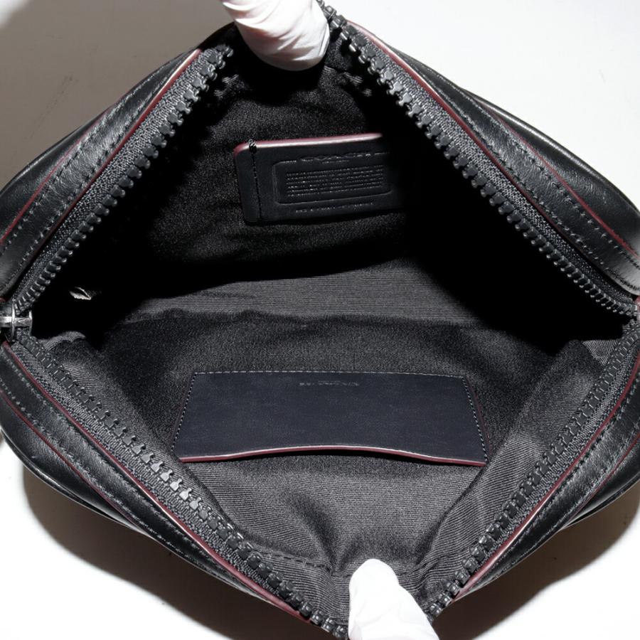 コーチバッグ COACH（コーチ） セカンドバッグ カーフ 黒 アウトレット品 F76861