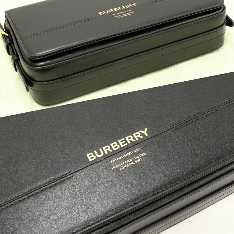 バーバリー ショルダーバッグ グレース カーフ 黒 80670901 : たかみ