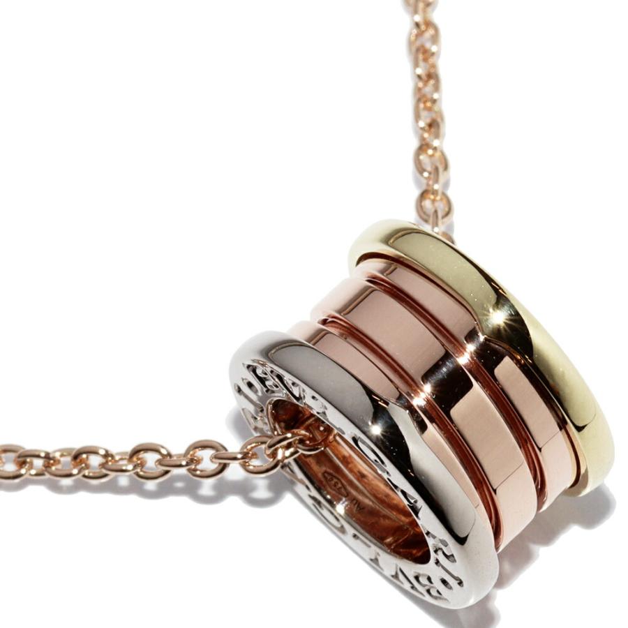 BVLGARI（ブルガリ） ペンダントネックレス K18YG K18WG K18PG B.zero1