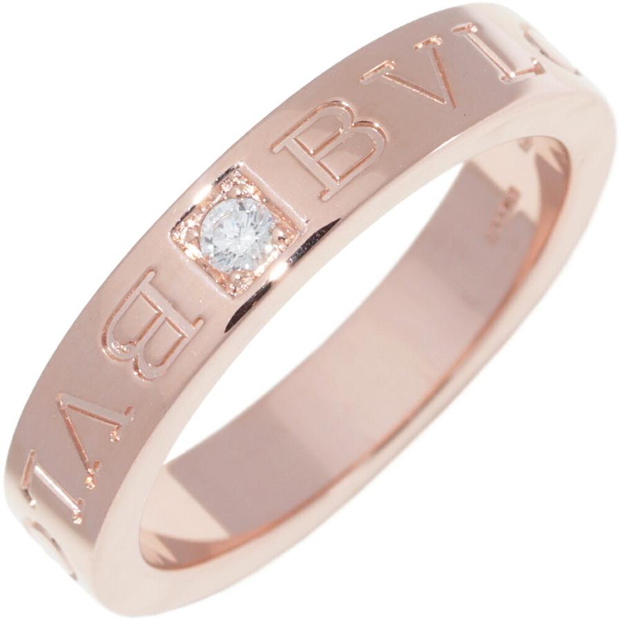 BVLGARI（ブルガリ） 指輪 K18PG ダイヤ1P(0.04ct) B.zero1 ビー