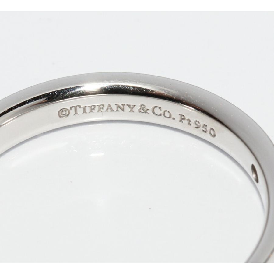 ティファニー 指輪 Pt950 ダイヤ3P(0.07ct) T&CO. バンドリング