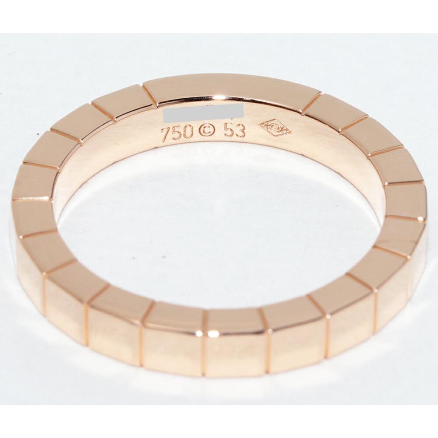 美品カルティエ Cartier ラニエール リング K18PG １３号 Cartier（カルティエ） ラニエール リング イエローゴールド K18YG 13
