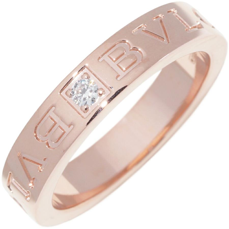 BVLGARI（ブルガリ） 指輪 K18PG ダイヤ1P(0.04ct) B.zero1 ビー
