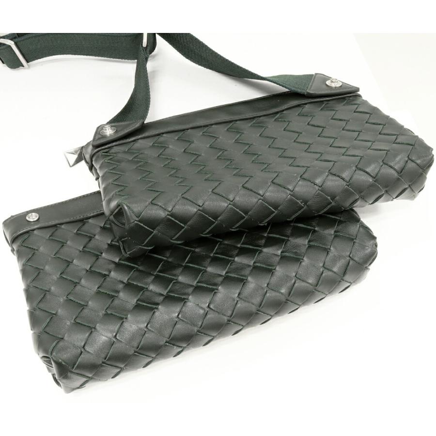 ボッテガヴェネタ ショルダーバッグ イントレチャート デュオ クロス