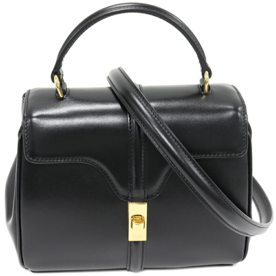 CELINE（セリーヌ） ハンドバッグ 16 セーズ ミニ サテンドカーフ