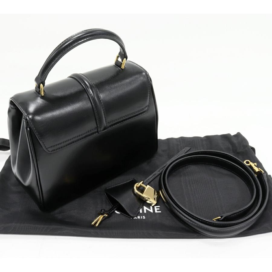 CELINE（セリーヌ） ハンドバッグ 16 セーズ ミニ サテンドカーフ
