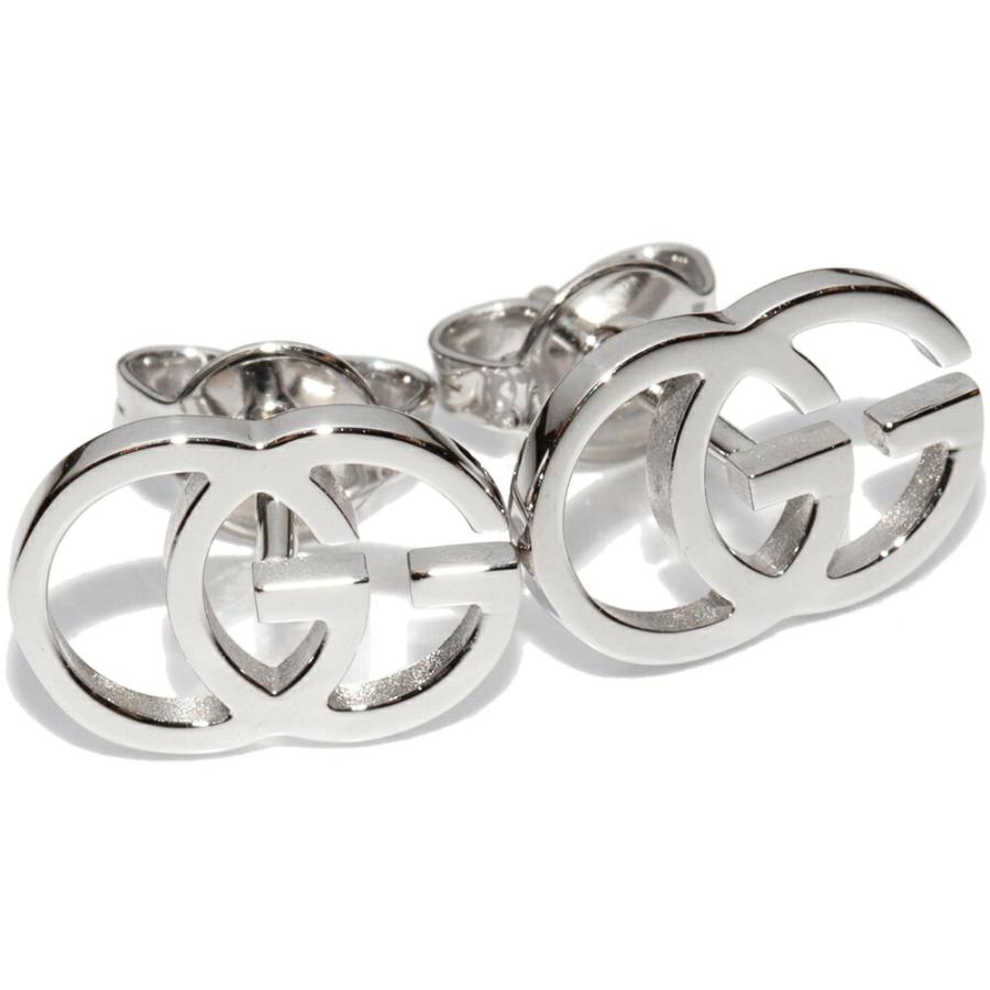 GUCCI（グッチ） ピアス K18WG GGスタッズピアス オンライン限定