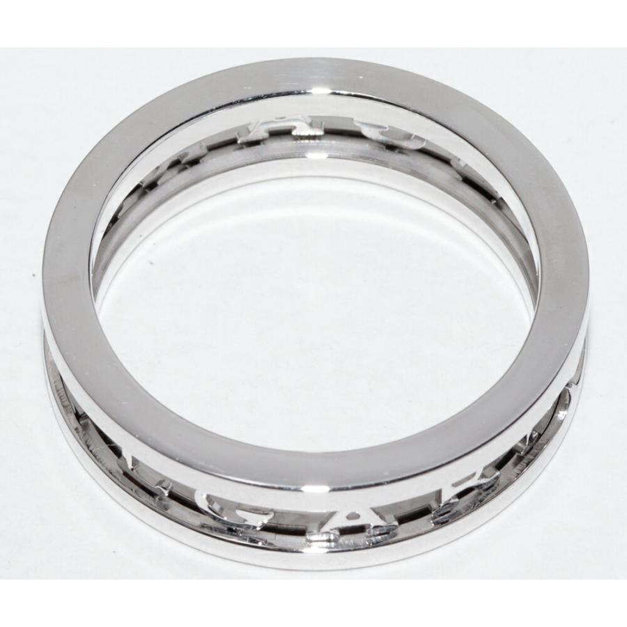 BVLGARI（ブルガリ） 指輪 K18WG B.zero1 ビーゼロワン オープンワーク