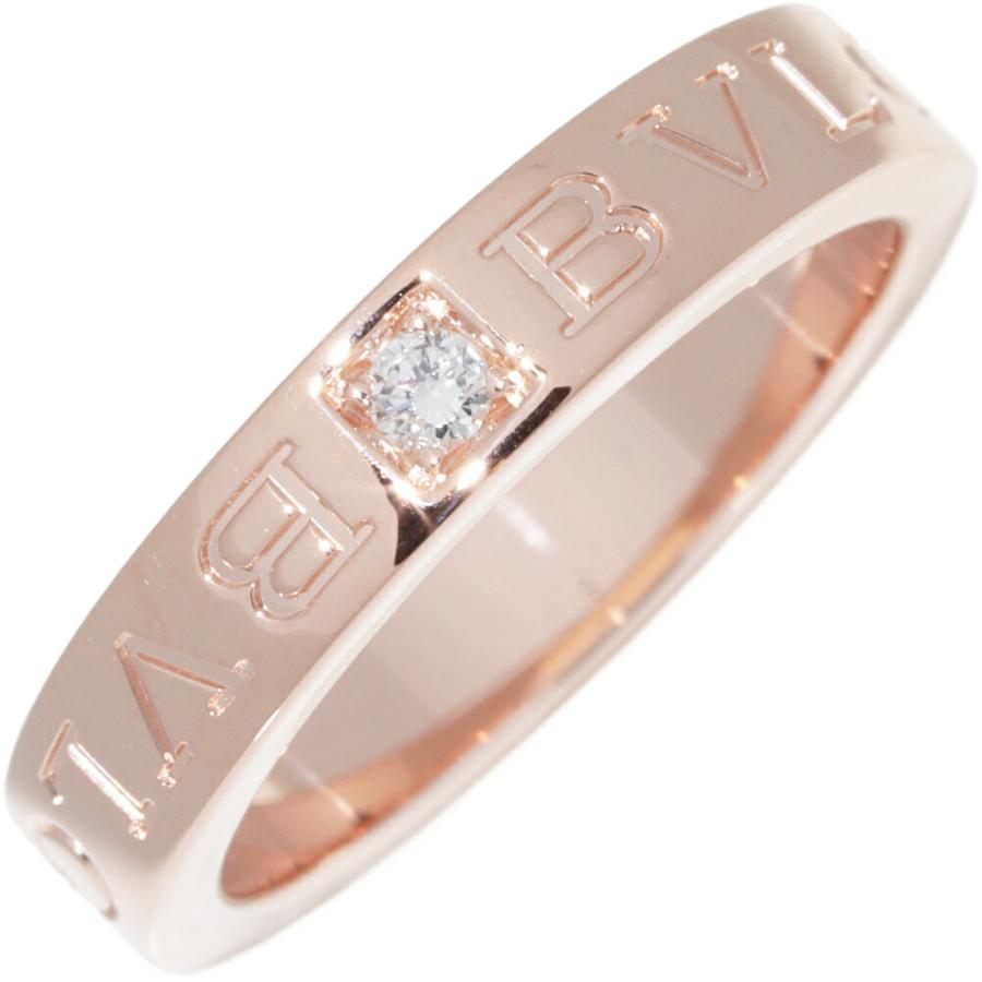BVLGARI（ブルガリ） 指輪 K18PG ダイヤ1P(0.04ct) B.zero1 ビー