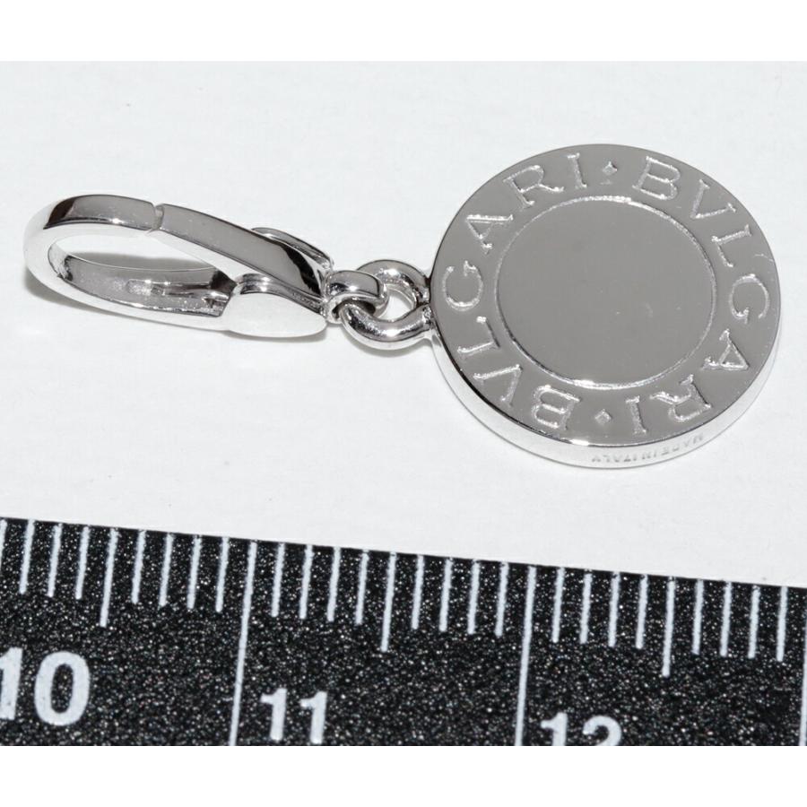 BVLGARI（ブルガリ） チャーム K18WG オニキス1P ブルガリブルガリ