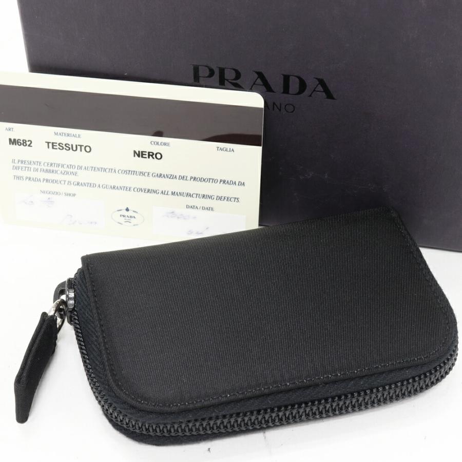 PRADA プラダ 6連キーケース テスート トライアングル ナイロン