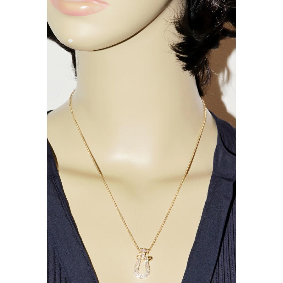 フレッド ペンダントネックレス K18YG ダイヤ54P(0.66ct) フォース10 
