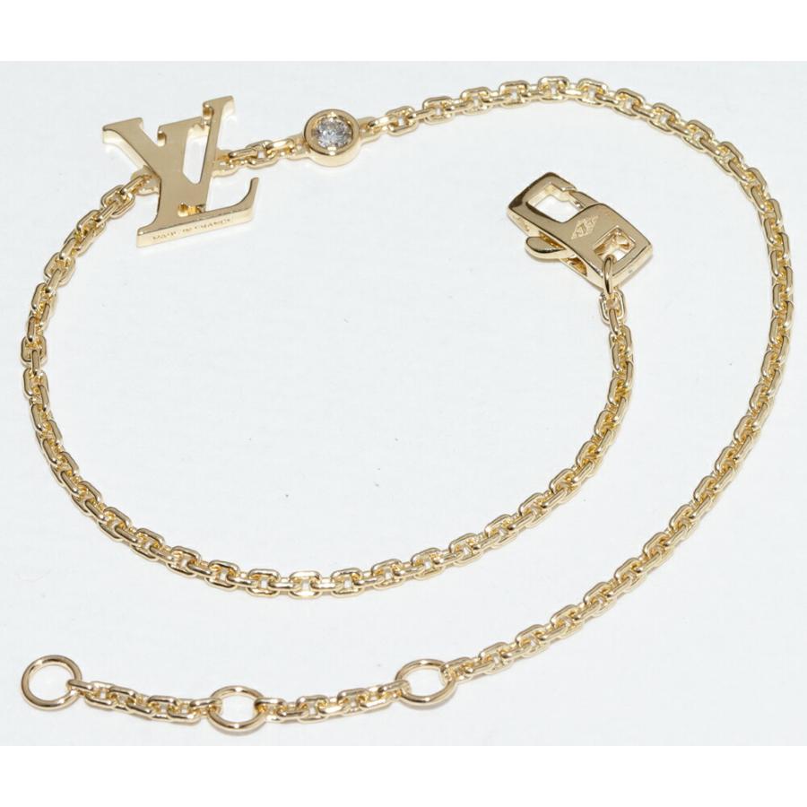 LOUIS VUITTON（ルイ・ヴィトン） ブレスレット K18YG ダイヤ1P(0.03ct