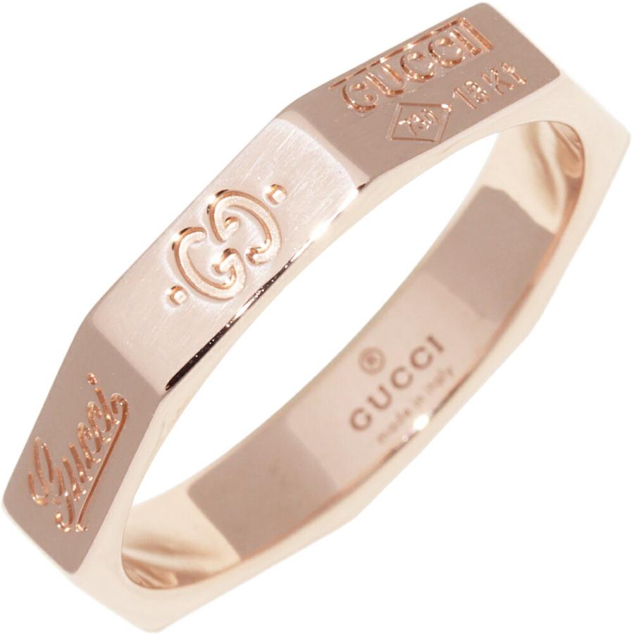 GUCCI（グッチ） 指輪 K18PG オクタゴナルリング GUCCI8リング